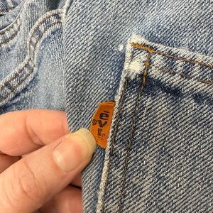 Vintage Levi’s Orange Tab Denim Jeans | Talon Zipper | 169 / 684 | 29x34